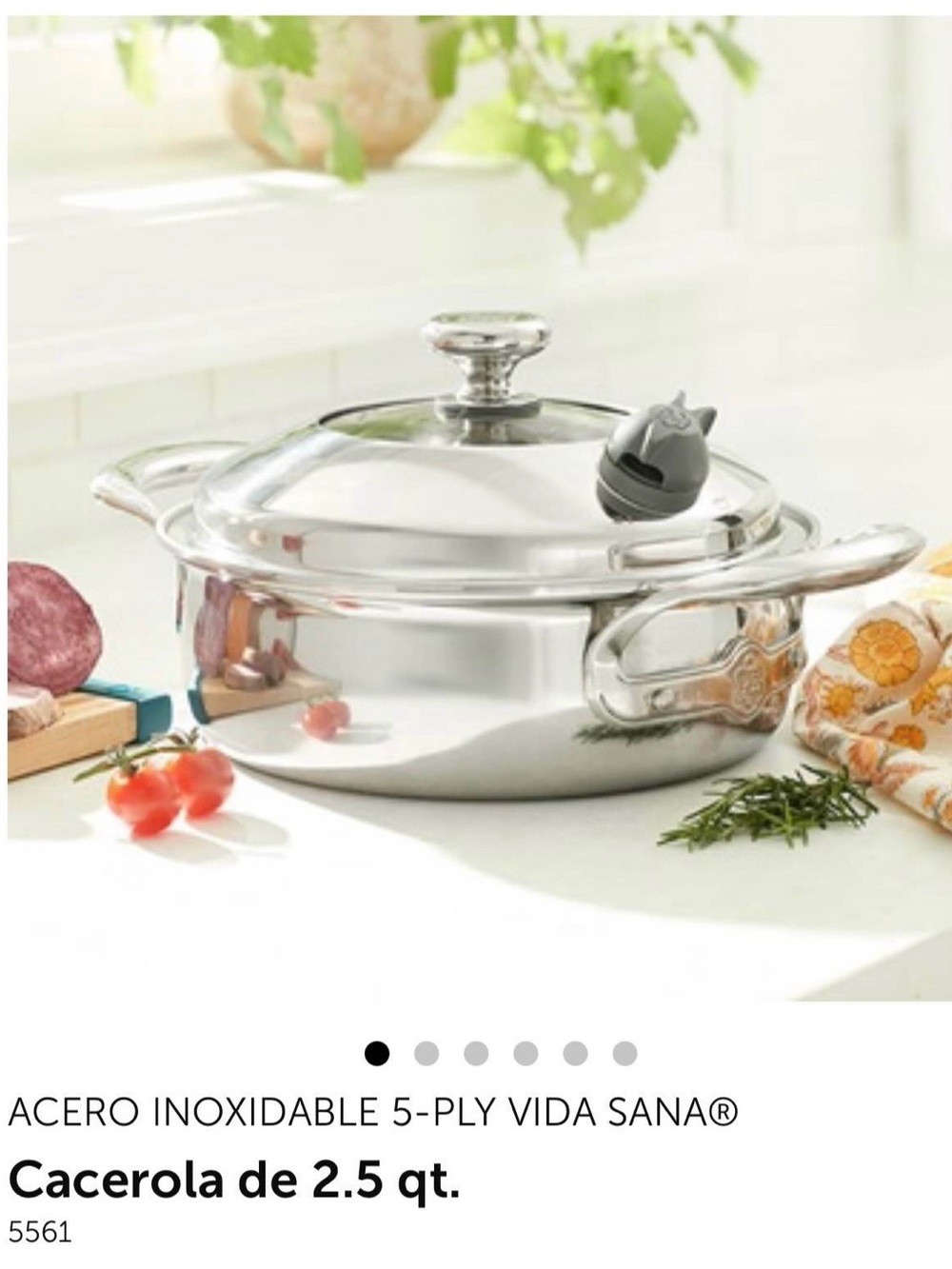 Princess House Vida Sana 2.5qt